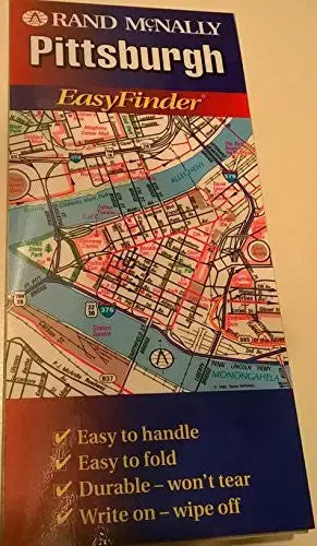 Rand Mcnally Pittsburgh Easyfinder Map [Map] Rand Mcnally And Company 1
