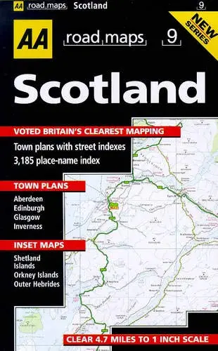 Scotland (Aa Road Maps) [Map] 1