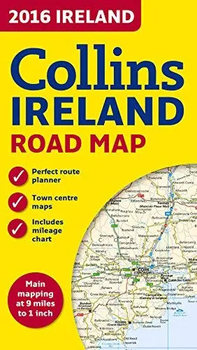 2016 Collins Ireland Road Map Collins Maps 1