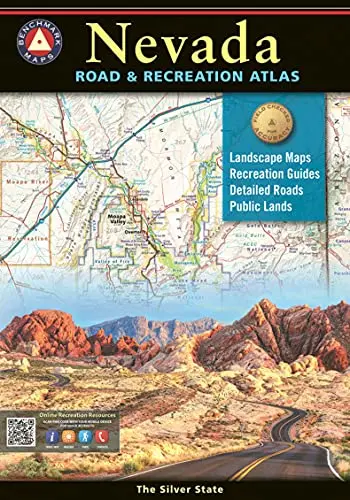 Nevada Road And Recreation Atlas - 8Th Edition, 2021 1