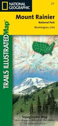 National Geographic, Trails Illustrated, Mount Rainier National Park: Washington, Usa (Trails Illustrated - Topo Maps Usa) [Map] Trails Illustrated 1