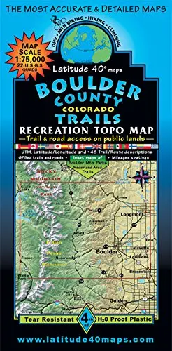 Boulder County Trails Map [Map] 1