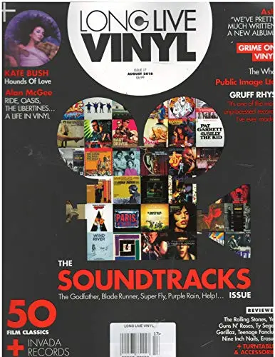 Long Live Vinyl Magazine August 2018 [Single Issue Magazine] 1