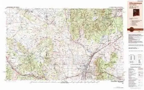 Albuquerque, Nm [Map] U.S. Geological Survey 1