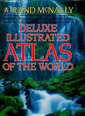 Deluxe Illustrated World Atlas Rand Mcnally 1