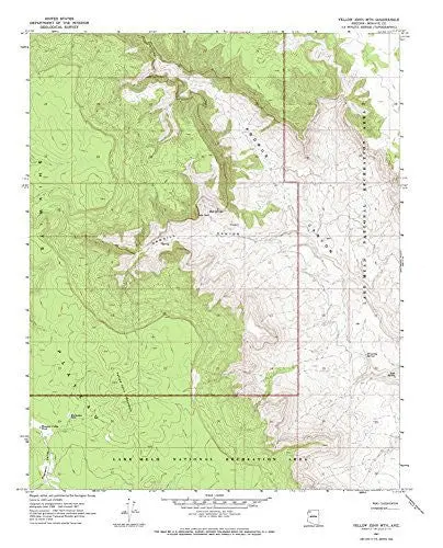 Yellow John Mountain, Arizona 7.5' [Map] United Stated Geological Survey 1
