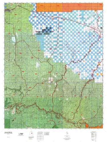 Arizona Gmu 5A Hunt Area / Game Management Units (Gmu) Map [Map] 1