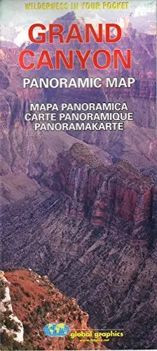 Grand Canyon Panoramic Map (Wilderness In Your Pocket) Global Graphics 1