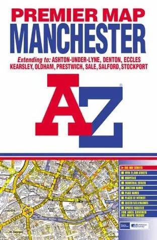 A-Z Street Map Of Manchester [Map] Not A Book 1