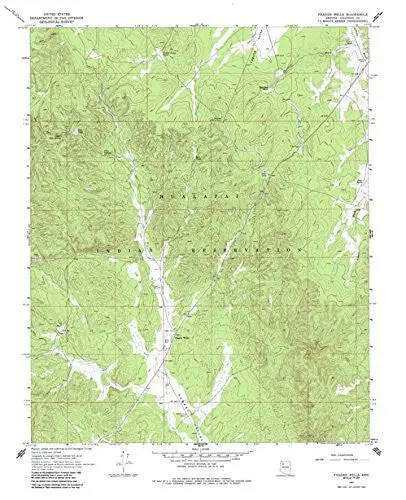 Frazier Wells 7.5', Arizona [Map] United Stated Geological Survey 1