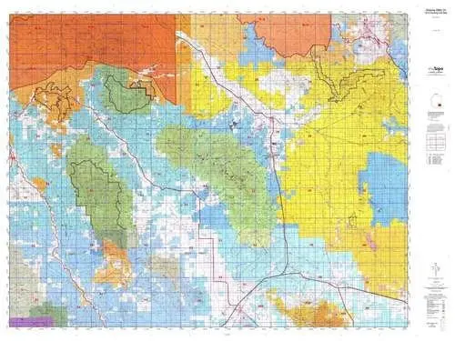 Arizona Gmu 31 Hunt Area / Game Management Unit (Gmu) Map 1