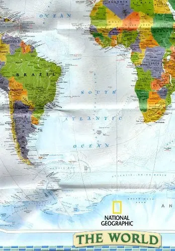 National Geographic Map, The World, 2004 [Paperback] National Geographic Society 1