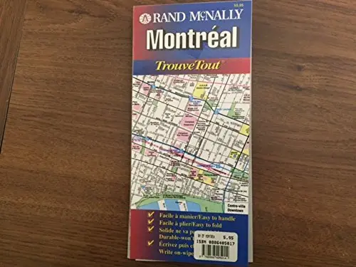 Rand Mcnally Montreal : Trouvetout (Easyfinder Map) [Paperback] Unknown Author 1