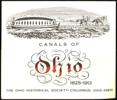 Canals Of Ohio, 1825-1913 Hood, Marilyn G 1