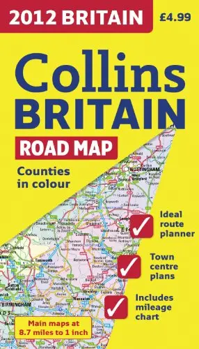 2012 Collins Britain Road Map (International Road Atlases) Collins Uk 1