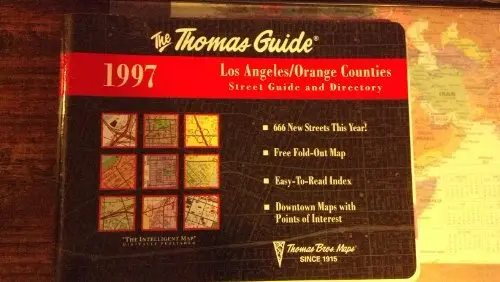 Los Angeles, Orange Counties Street Guide And Directory, 1997 (Annual) [Paperback] Unknown Author 1