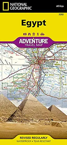 Egypt Map (National Geographic Adventure Map, 3202) [Map] National Geographic Maps - Adventure 1
