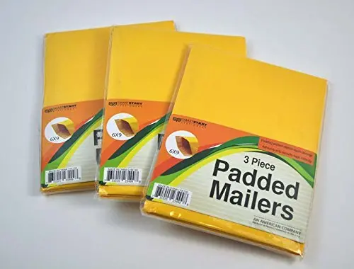 3 Piece Padded Mailers 6X9 (3 Pack) 1