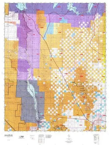 Arizona 15C Hunt Area / Game Management Units (Gmu) Map [Map] 1