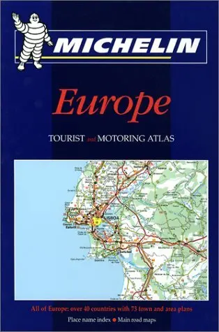 Michelin Touring And Motoring Atlas Europe: 2001 (Michelin Tourist And Motoring Atlases) [Hardcover] Guides Touristiques Michelin 1