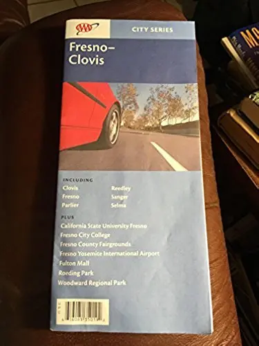 Fresno-Clovis [Paperback] California State Automobile Association 1