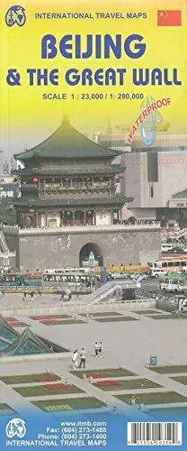 1. Beijing & The Great Wall Travel Reference Map 1:23K/280,000 [Map] Itmb Publishing Ltd 1