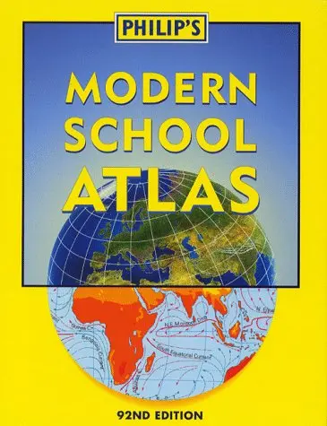 Philip's Modern School Atlas (World Atlas) [Hardcover] Anonymous 1