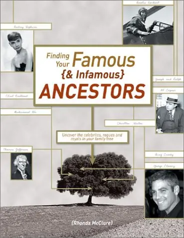 Finding Your Famous And Infamous Ancestors: Uncover The Celerities, Rogues, And Royals In Your Family Tree Mcclure, Rhonda R. 1