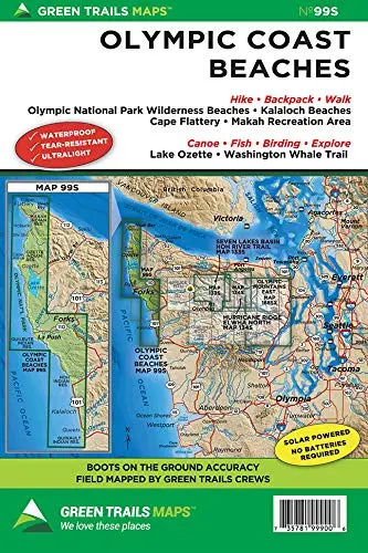 Olympic Coast Beaches, Wa No. 99S (Green Trails Maps) [Map] Maps, Green Trails 1