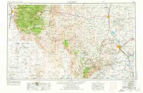 Carlsbad, Nm;Tx [Map] U.S. Geological Survey 1