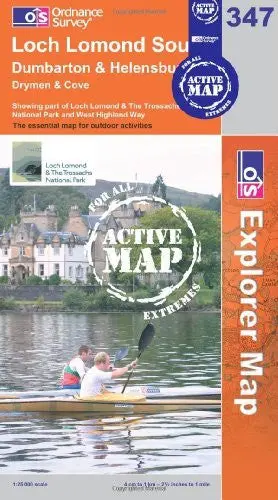 Loch Lomond South (Os Explorer Map Active) [Map] Ordnance Survey 1