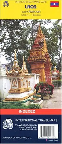 Laos And Cambodia Map Maps, International Travel 1