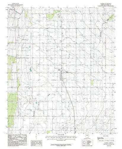 Elfrida, Arizona 7.5' [Map] United Stated Geological Survey 1