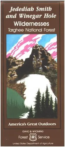 Map: Jedediah Smith Wilderness & Winegar Hole Wilderness [Paperback] Forest Service 1