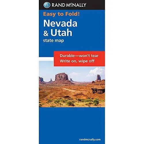 Rand Mcnally Nevada/Utah Easyfinder [Map] Rand Mcnally 1