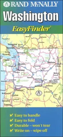 Rand Mcnally Washington Easyfinder Map [Map] Rand Mcnally 1