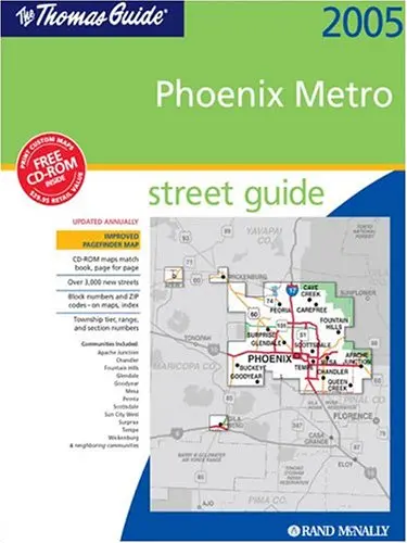 Thomas Guide 2005 Phoenix Metro Street Guide : Spiral (Phoenix Metro Street Guide) [Paperback] Rand Mcnally 1