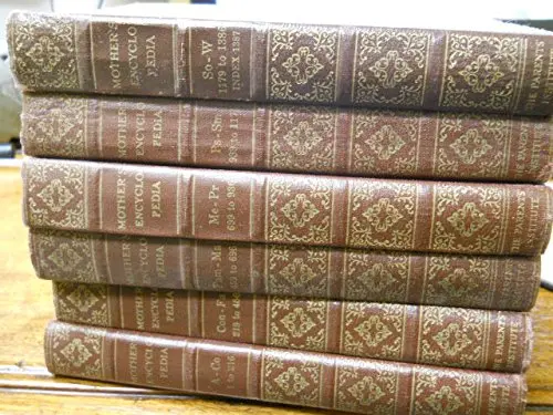 The Mother's Encyclopedia In Six Volumes [6 Volume Set] [Hardcover] Editors Of Parents' Magazine And B/W Illustrations 1