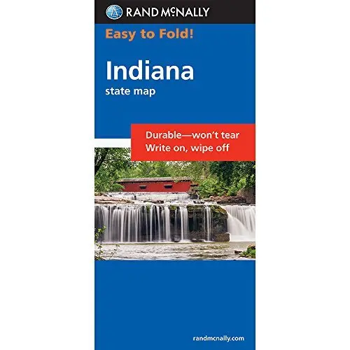 Indiana State Map (Easy To Fold!) 1