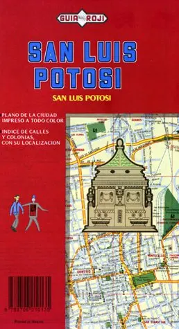 Ciudad De San Luis Potosi (City Plan) Garcia, Roji And Guia Roji 1
