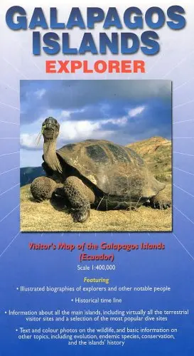 Galapagos Islands Explorer Map By Ocean Explorer Maps Nigel Sitwell 1