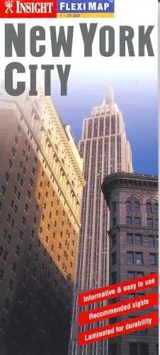 New York City Insight Fleximap American Map Corporation 1