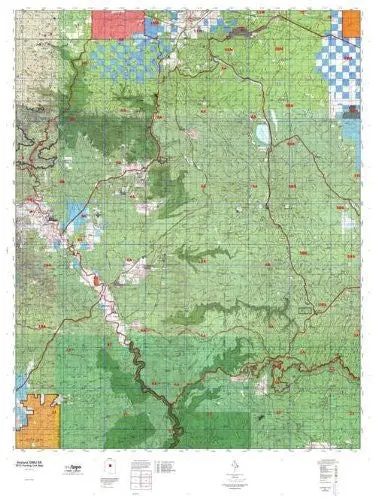 Arizona Gmu 6A Hunt Area / Game Management Units (Gmu) Map [Map] 1