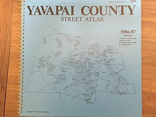 Yavapai County Street Atlas Phoenix Mapping Service 1