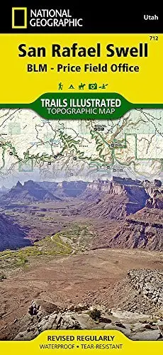 San Rafael Swell [Blm - Price Field Office] (National Geographic Trails Illustrated Map) By National Geographic Maps - Trails Illustrated (2005-01-01) [Map] 1