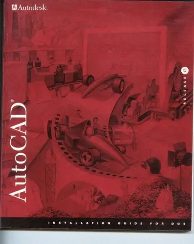 Autocad Release 13 - Installation Guide For Dos [Paperback] Autodesk 1