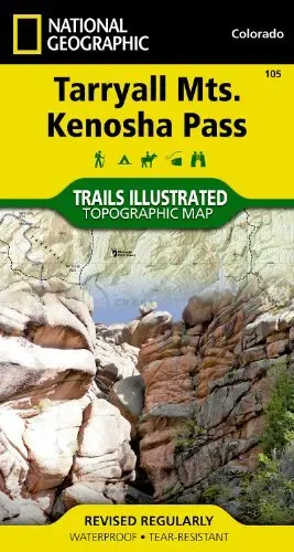 By National Geographic Maps - Tra Tarryall Mountains, Kenosha Pass (National Geographic Maps: Trails Illustrated) (2006) [Unknown Binding] Unknown Author 1