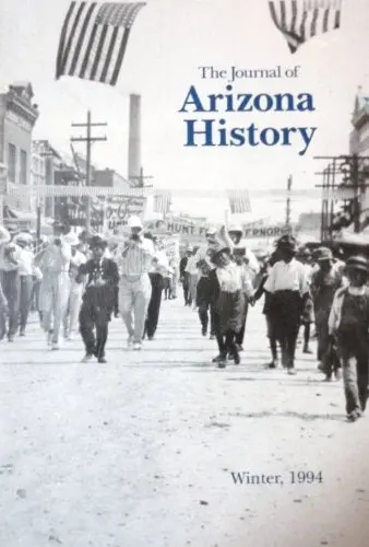 The Journal Of Arizona History - Winter 1994 [Paperback] Various 1