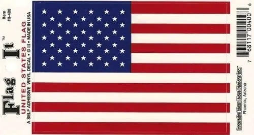 United States Flag Decal 12 Pack 1