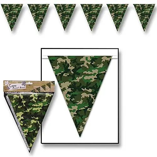 Camouflage Flag Pennant Banner Decoration 1